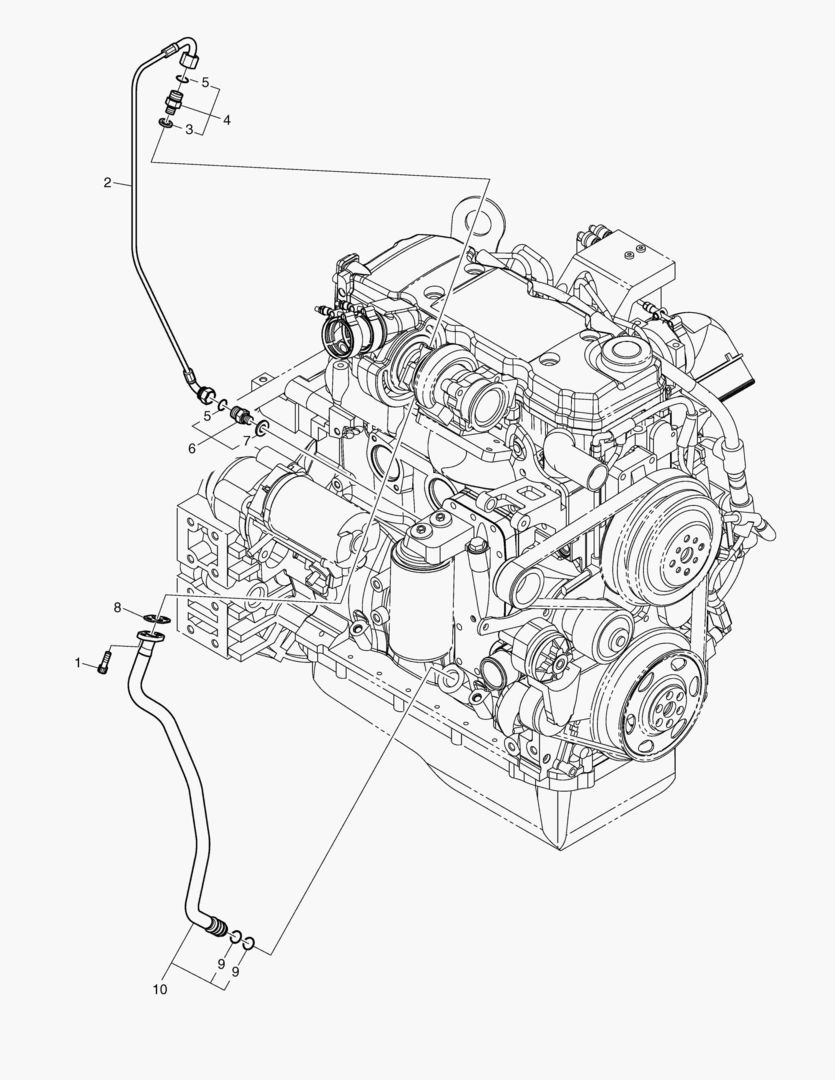 ТРУБА ЗАРЯЖАТЕЛЯ ТУРБО