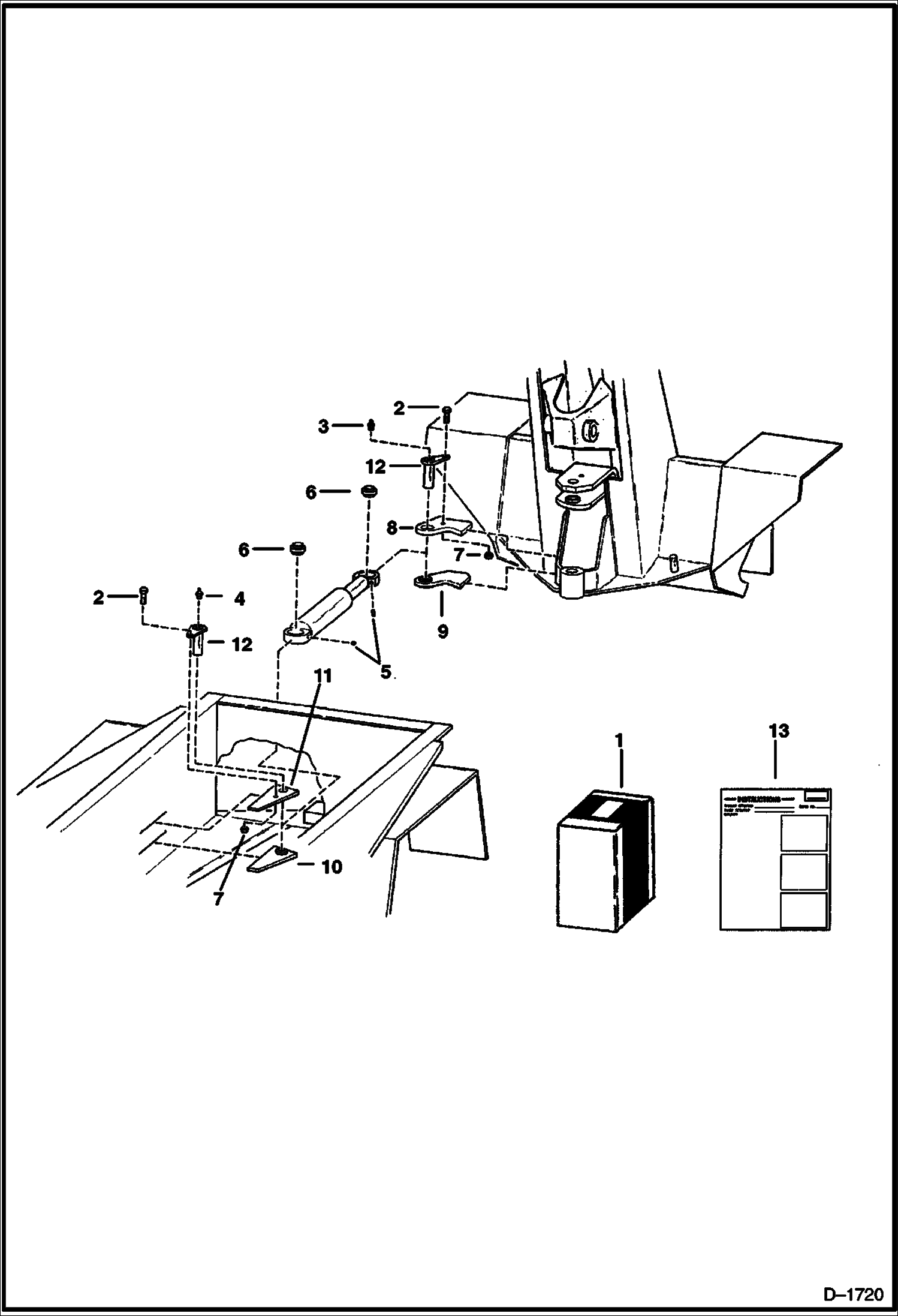 КОМПЛЕКТ РУЛЕВОГО ЦИЛИНДРА