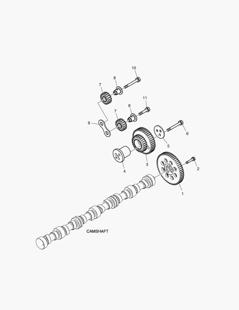 ПРИВОД РАСПРЕДЕЛИТЕЛЬНОГО ВАЛА