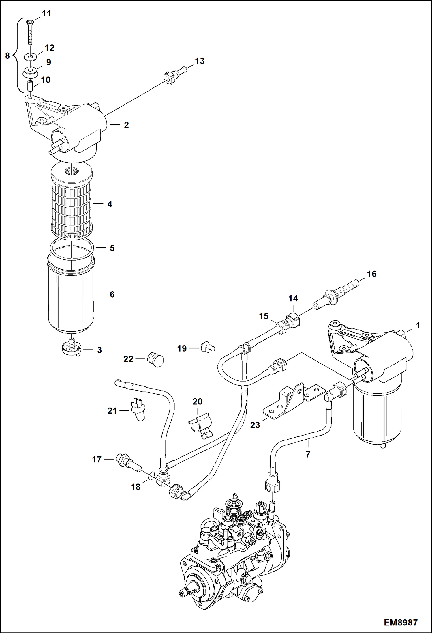 ТОПЛИВНЫЙ НАСОС И ФИЛЬТР
