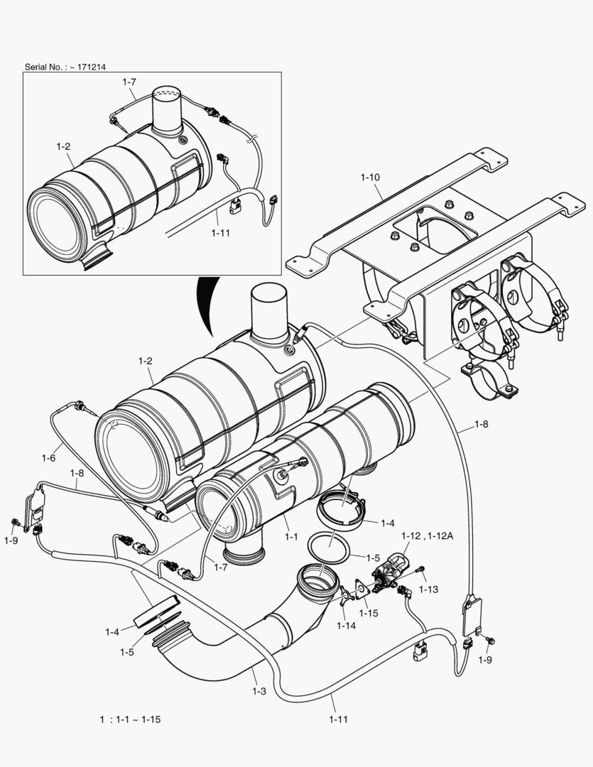 034 EXHAUST FILTERING MUFFLER