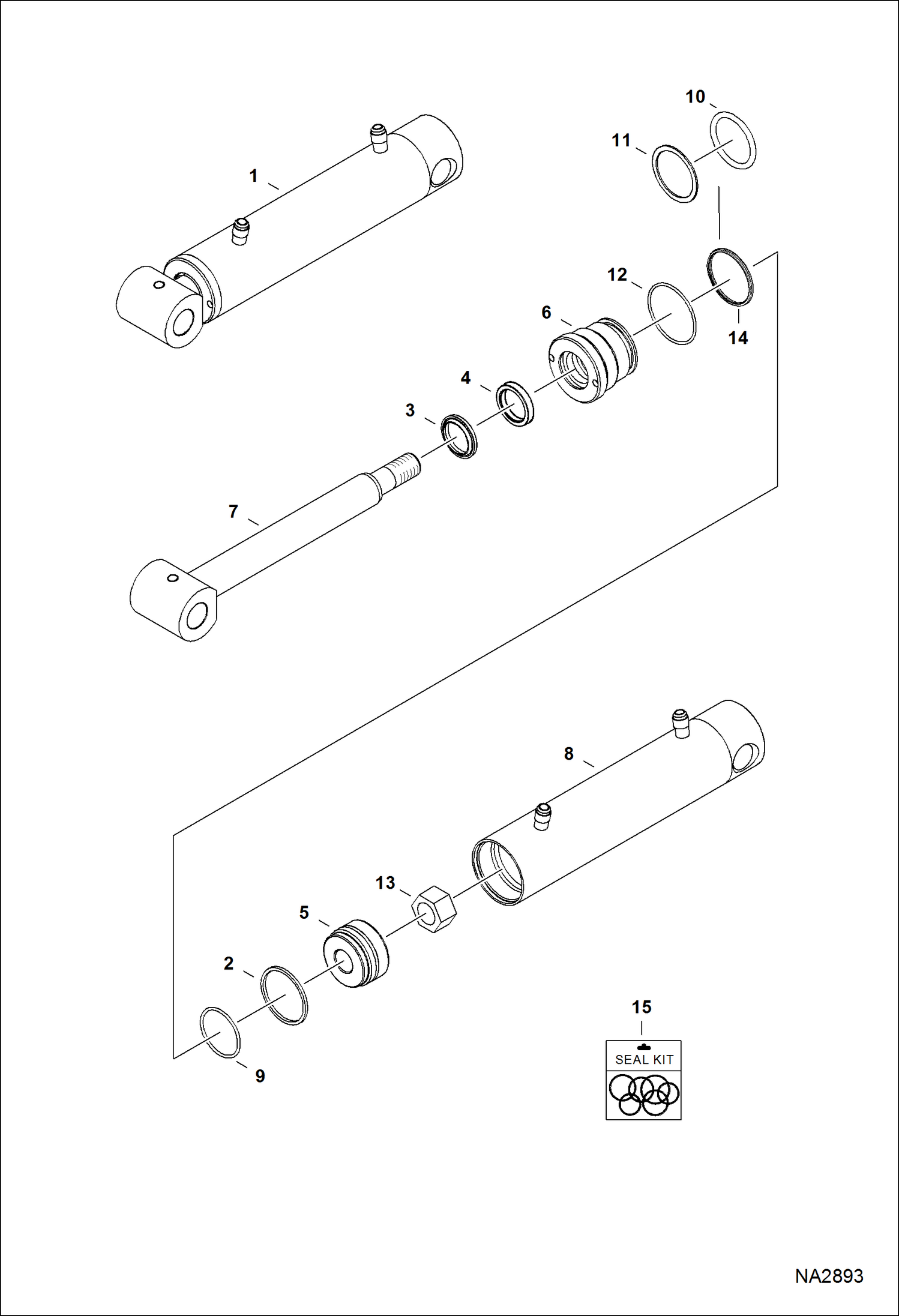 ОТВАЛ СНЕГООЧИСТИТЕЛЯ (ЦИЛИНДР) (69-- AZGJ)