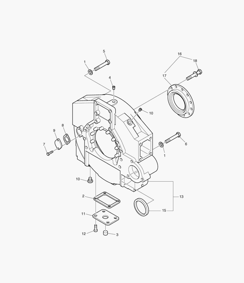 КОРПУС МАХОВИКА
