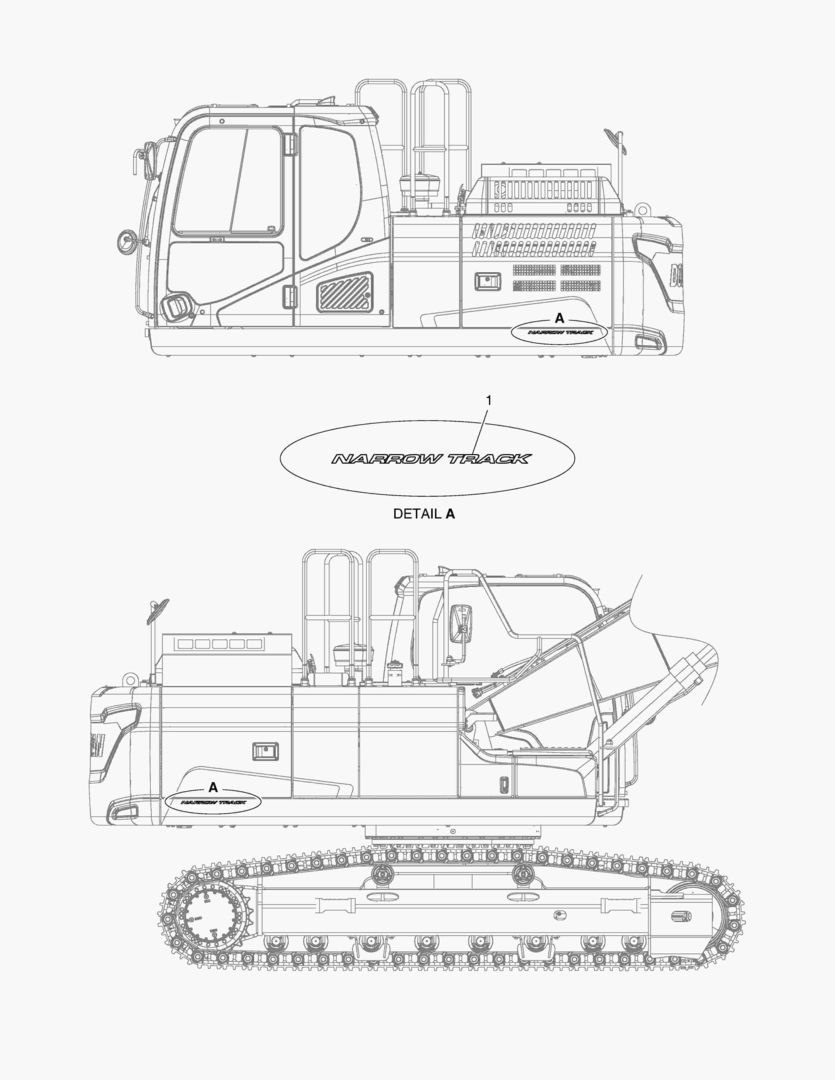 ПРЕДУПРЕЖДАЮЩАЯ ТАБЛИЧКА - УЗКИЙ