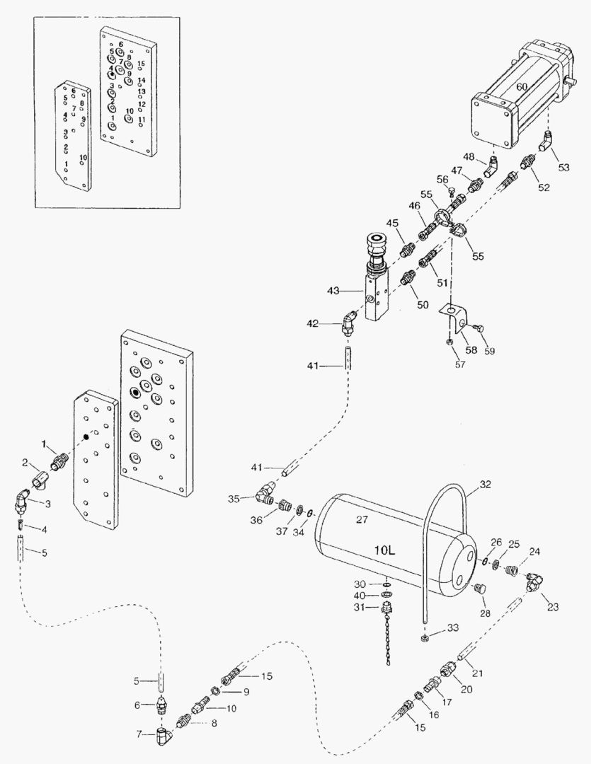 G048-1 PNEUMATIC LOCKING SYSTEM REAR HATCH