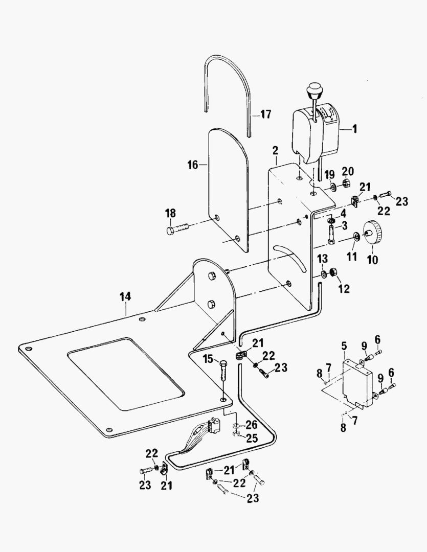G020-13 GEAR SELECTOR