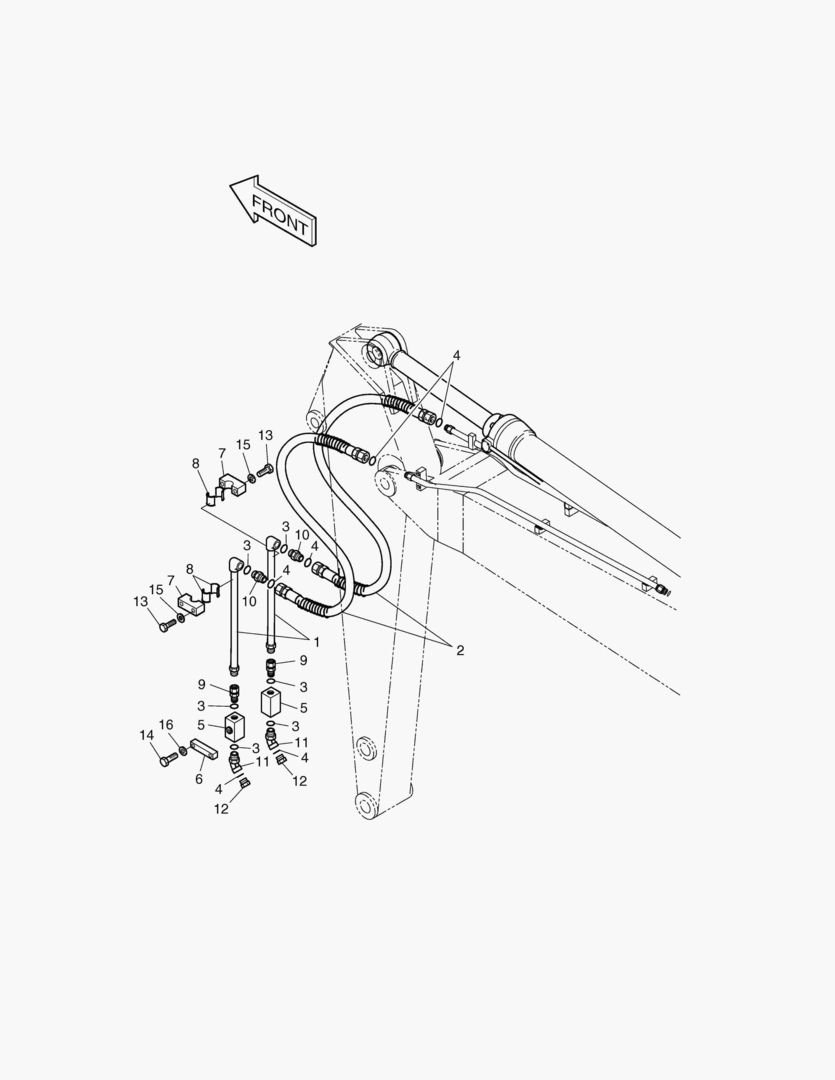 Спецтехника 6650 ARM PIPING-ARM 3.75m(ONE & TWO WAY) - главное фото