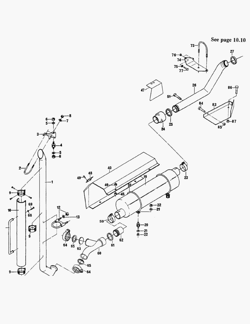 G015-1 EXHAUST SYSTEM