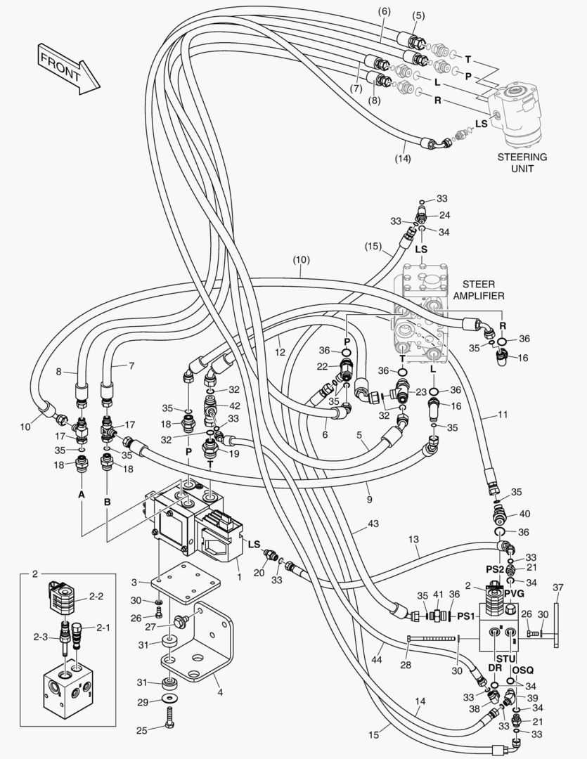 5621 STEERING PIPING - ELECTRIC [10104~]