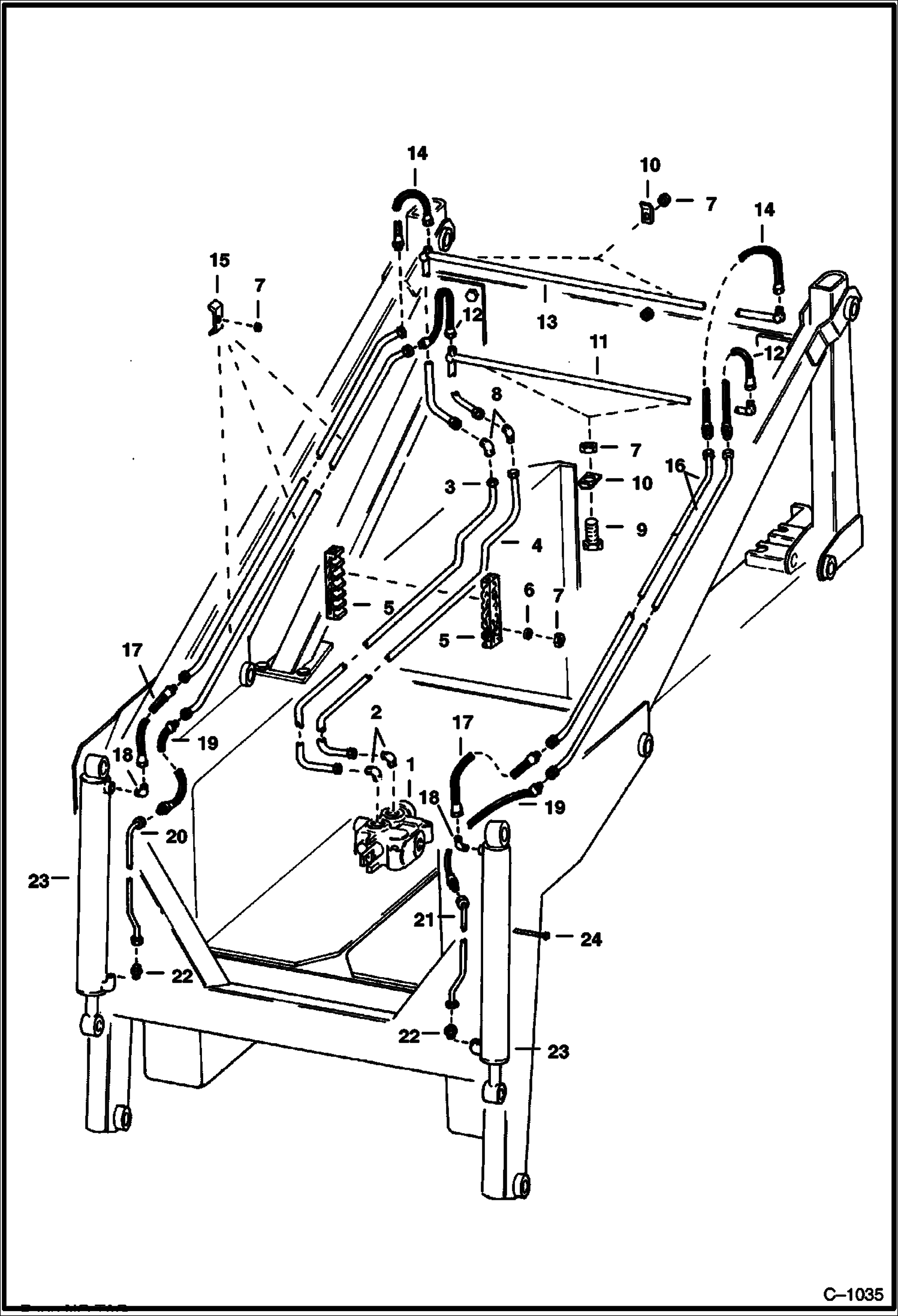 СХЕМА ЦИЛИНДРА НАКЛОНА