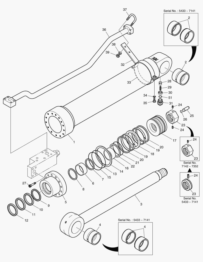 Спецтехника 4330 ARM CYLINDER - LOCK VALVE [5001~7811] - главное фото