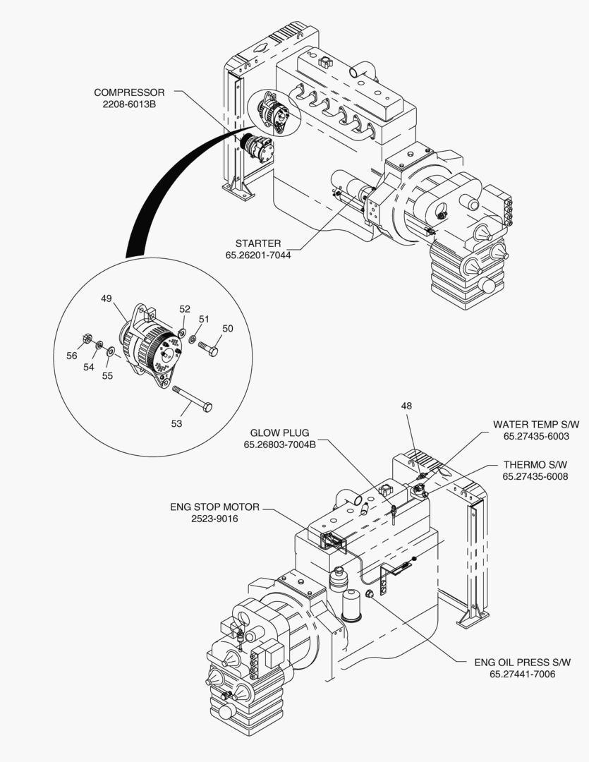 1410 ELECTRIC PARTS(6)-ALTERNATOR [1001~1020]