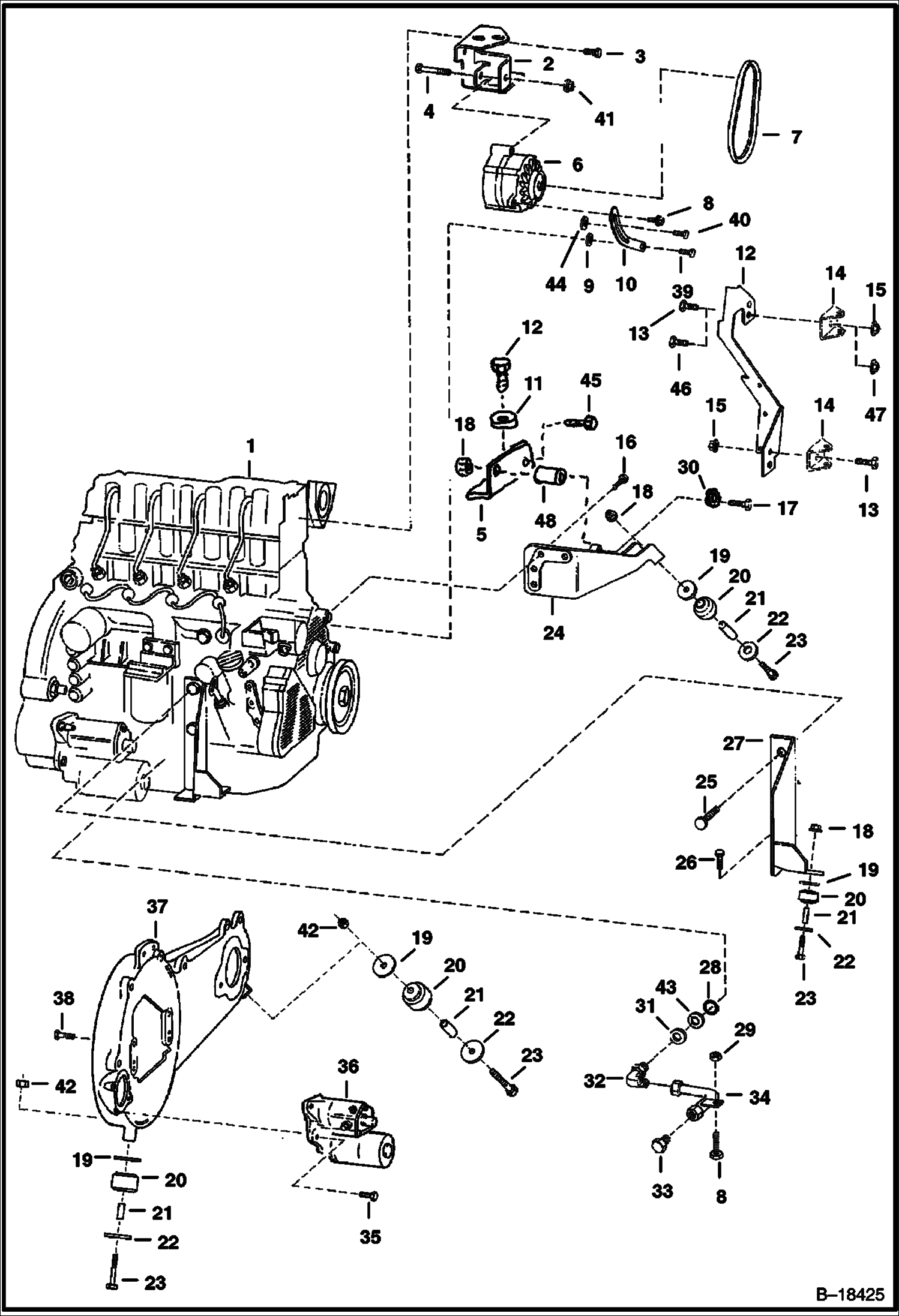 ДВИГАТЕЛЬ, ЕГО ЧАСТИ