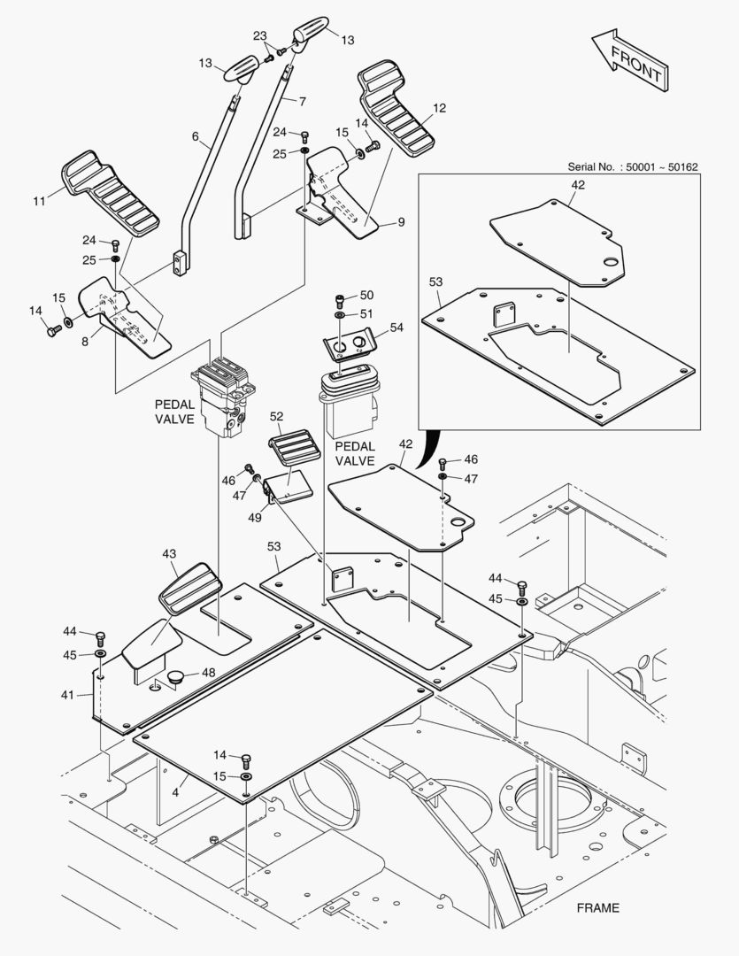 ЛИСТ НАСТИЛА - ФРОНТАЛЬНЫЙ