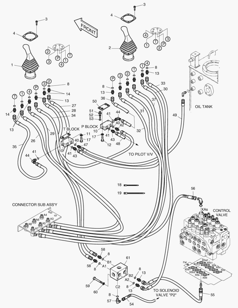 ТРУБОПРОВОД СЕРВОУПРАВЛЕНИЯ-НАПОЛЬНАЯ ПЛИТА SUB.(1)