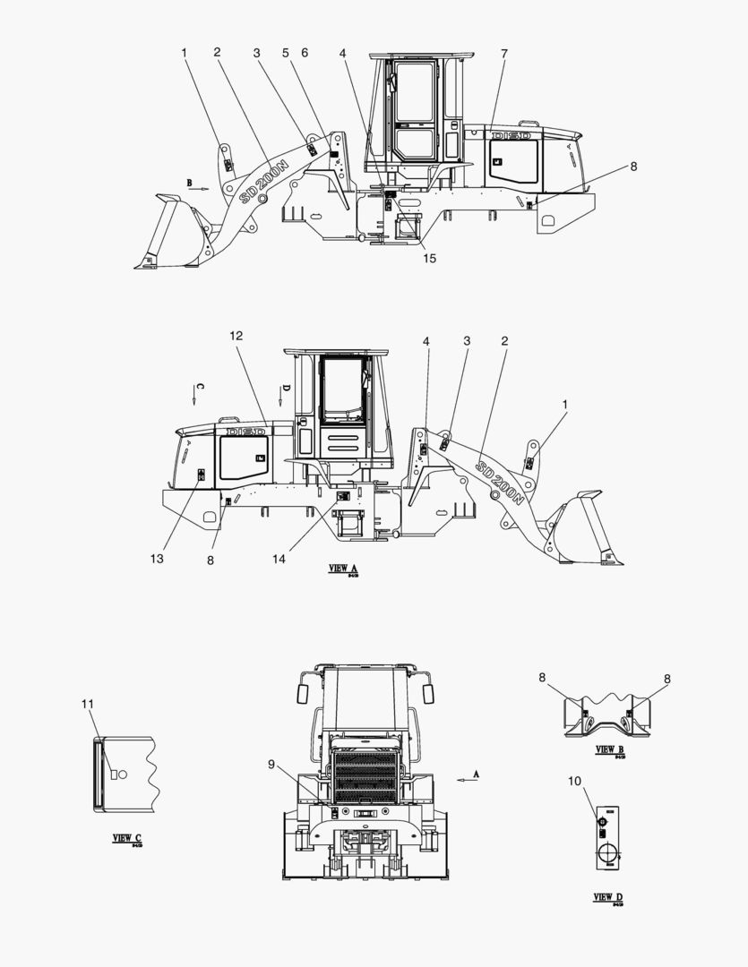 4130 DECAL & NAMEPLATE- BODY