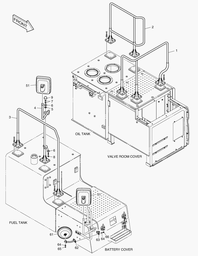 1720 HANDRAIL & MIRROR