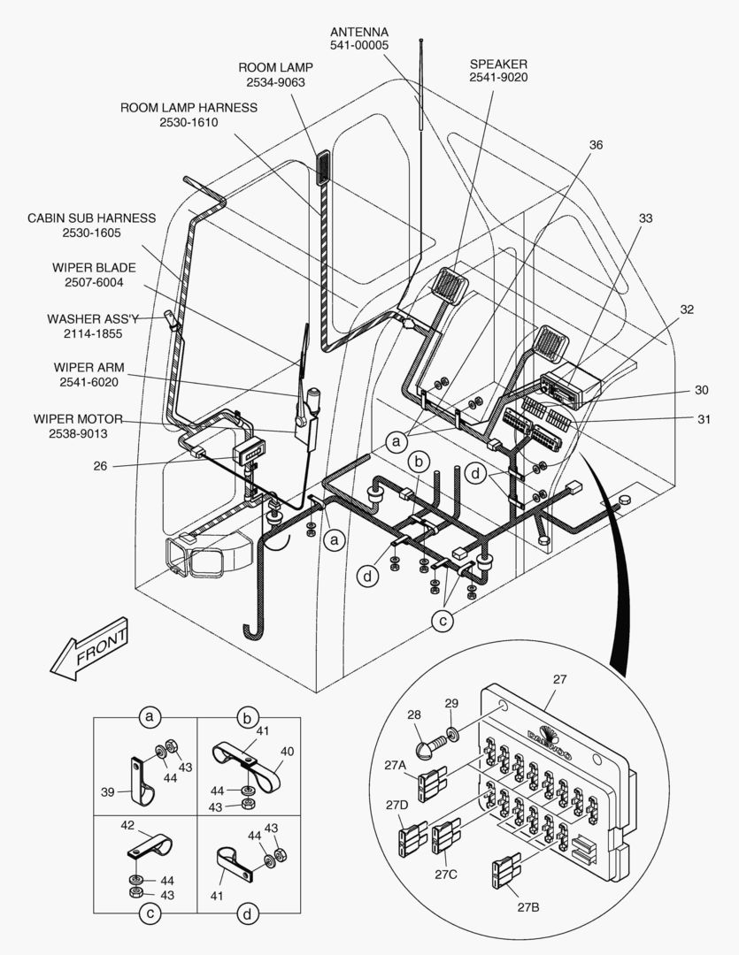 ЭЛЕКТРИЧЕСКИЕ ЗАПЧАСТИ(3)-КАБИНА