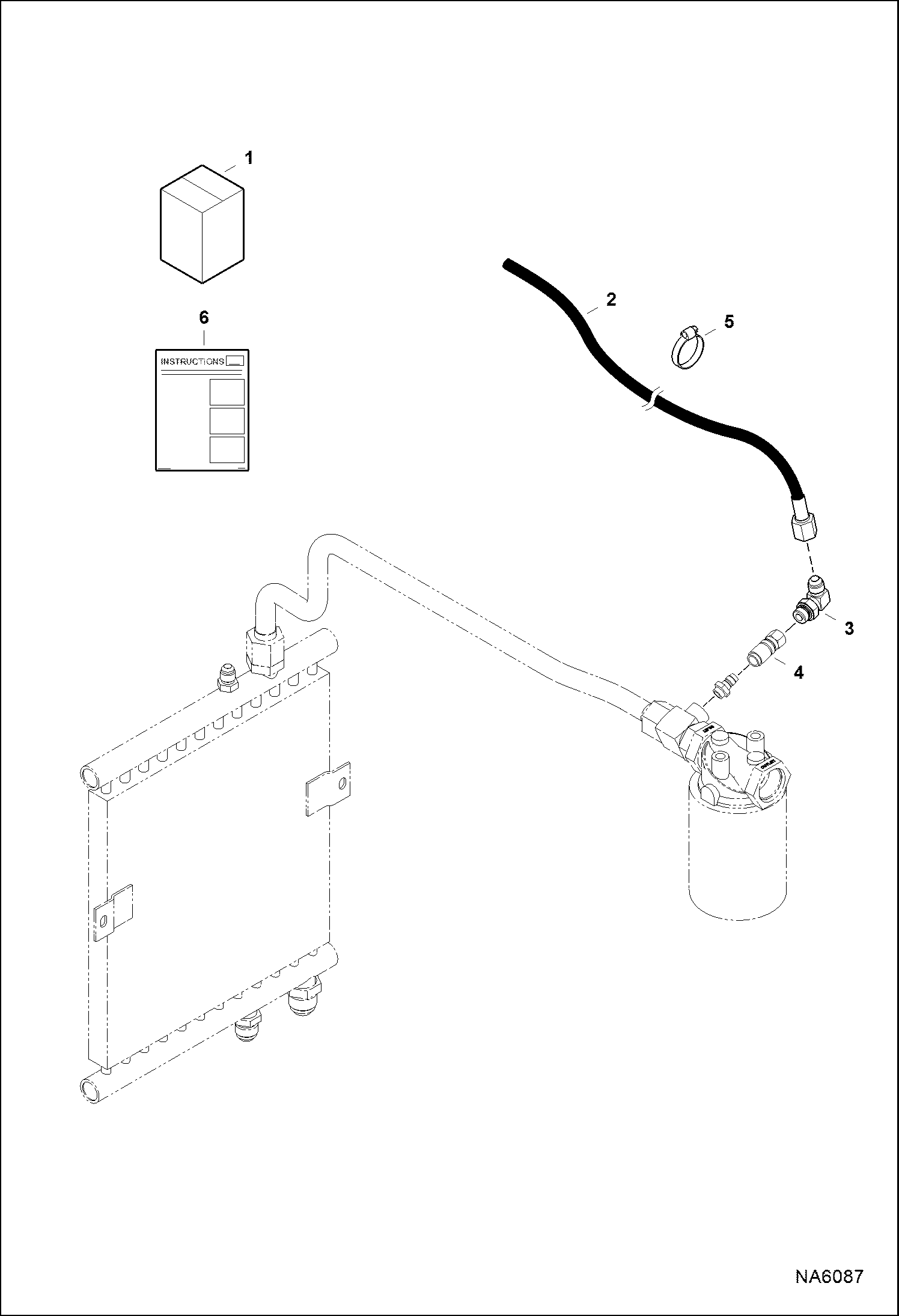 КОМПЛЕКТ ШЛАНГОВ ОТБОРА ВОЗДУХА