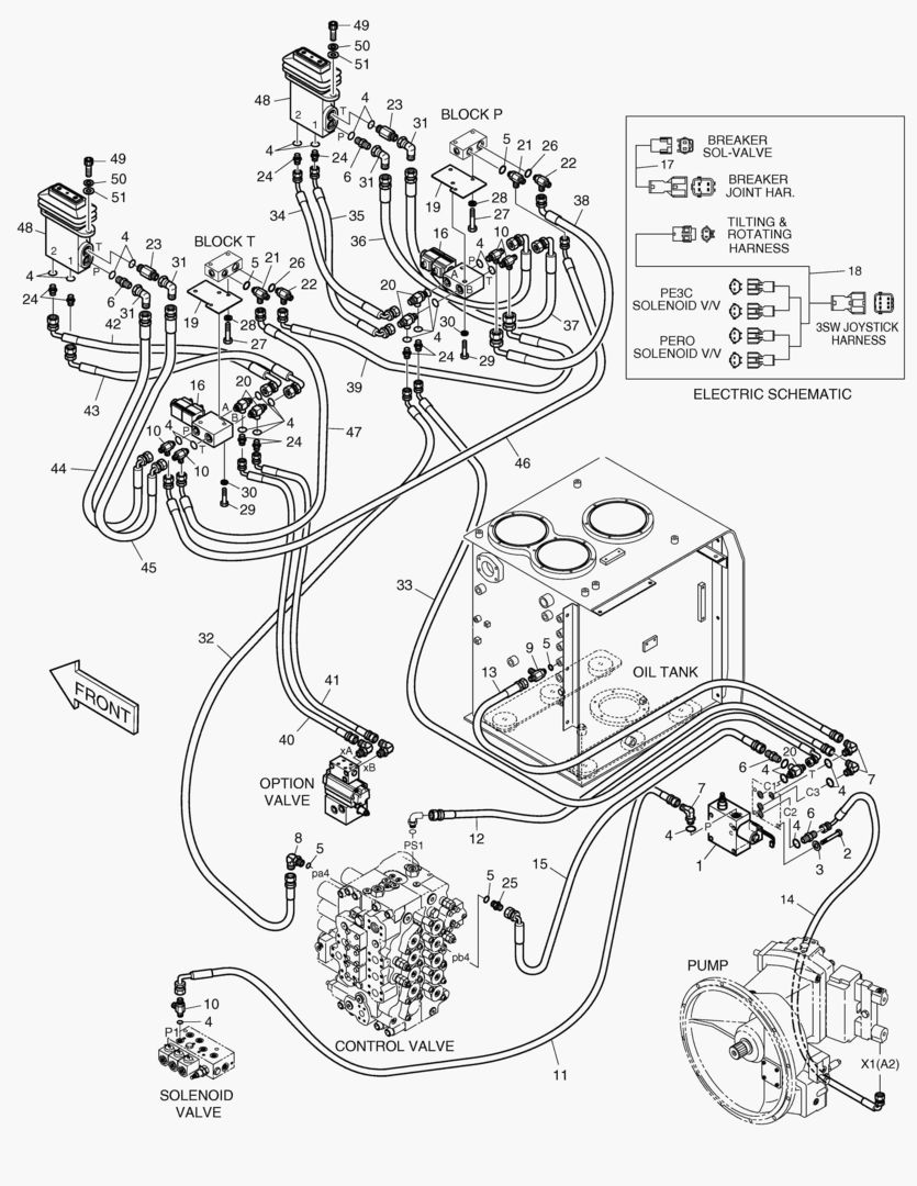 Спецтехника 6810 PILOT PIPING-PE3C & PERO