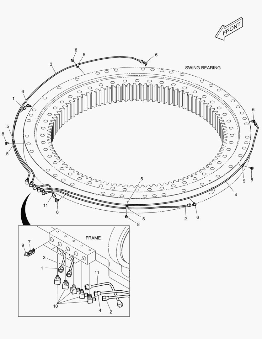 ТРУБОПРОВОД СМАЗКИ