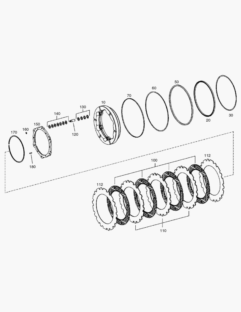 Спецтехника 3400 BRAKE - REAR AXLE [4001~4369] - главное фото