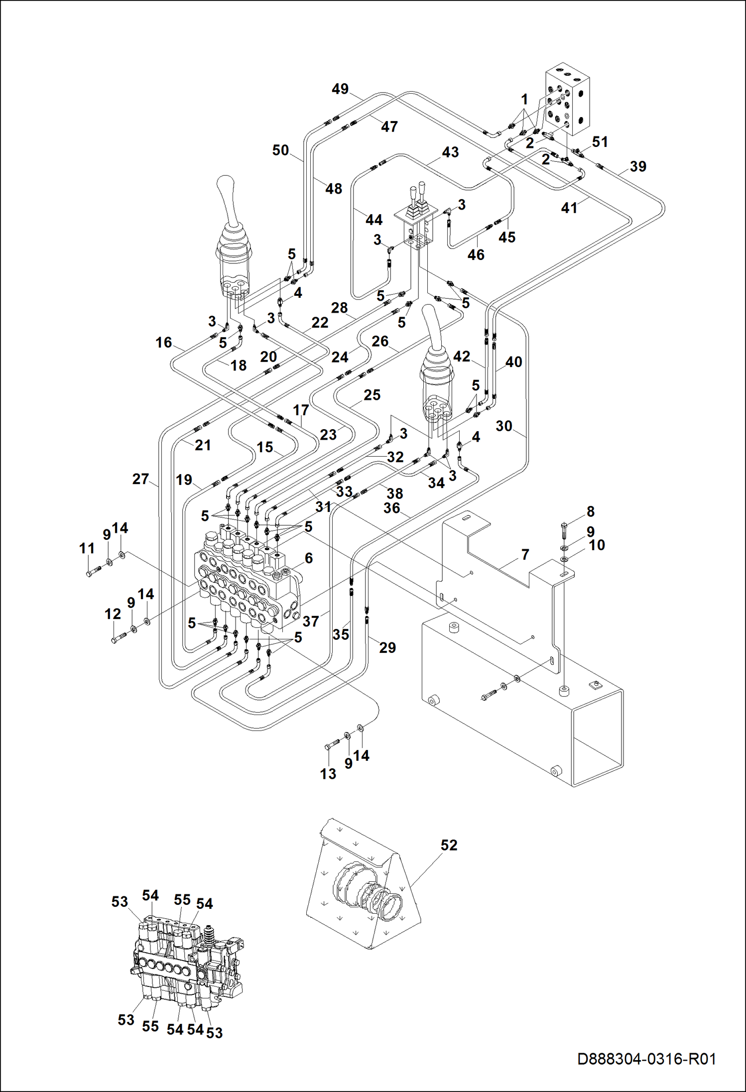 КЛАПАН УПРАВЛЕНИЯ РЕЗЕРВУАРОМ И ДЕТАЛИ ДЛЯ СОЕДИНЕНИЯ УСТРОЙСТВ ИНТЕГРИРОВАННОЙ ИНСТРУМЕНТАЛЬНОЙ СИСТЕМЫ (ITS)