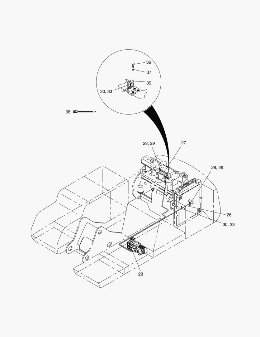 ТУБОПРОВОД ОБОГРЕВАТЕЛЯ