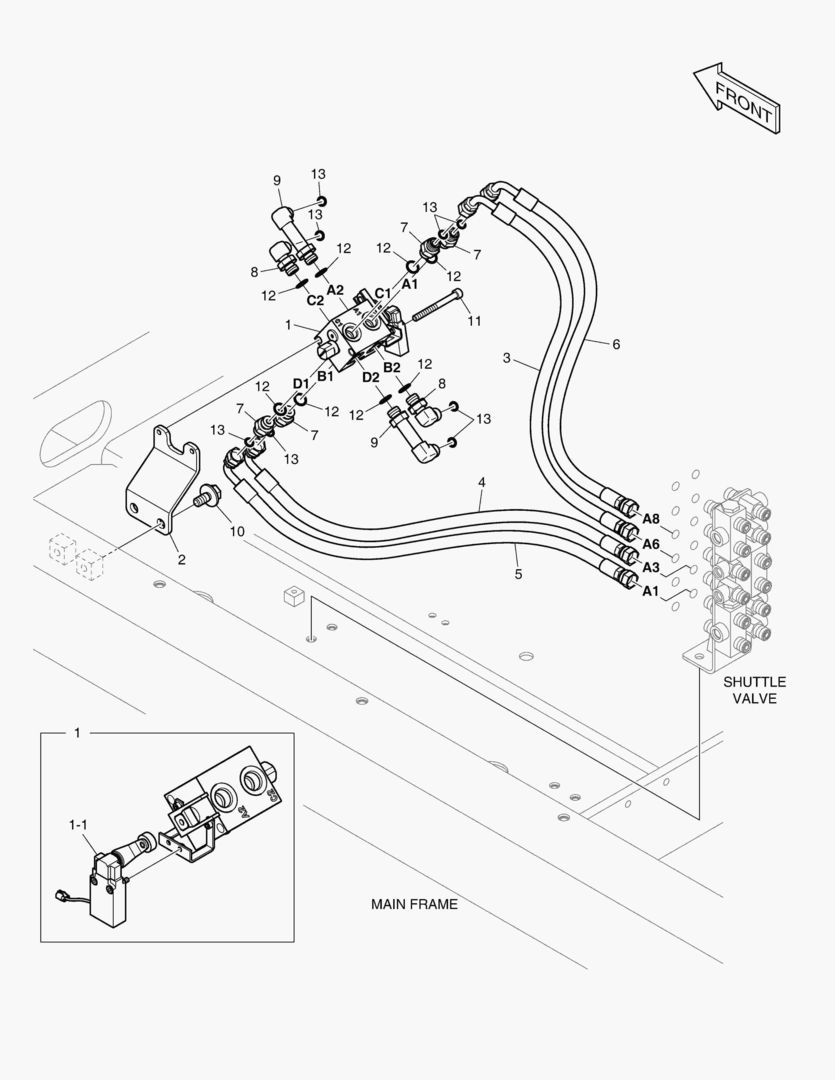 ТРУБОПРОВОД СЕРВОУПРАВЛЕНИЯ - ИЗМЕНЕНИЕ РЕЖИМА(1)