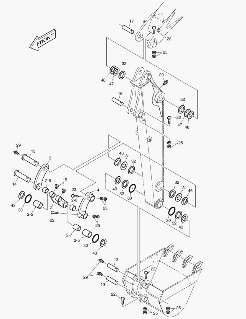 ПЕРЕДНИЙ - РУКОЯТЬ