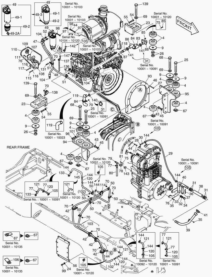 МОНТАЖ ДВИГАТЕЛЯ(2)