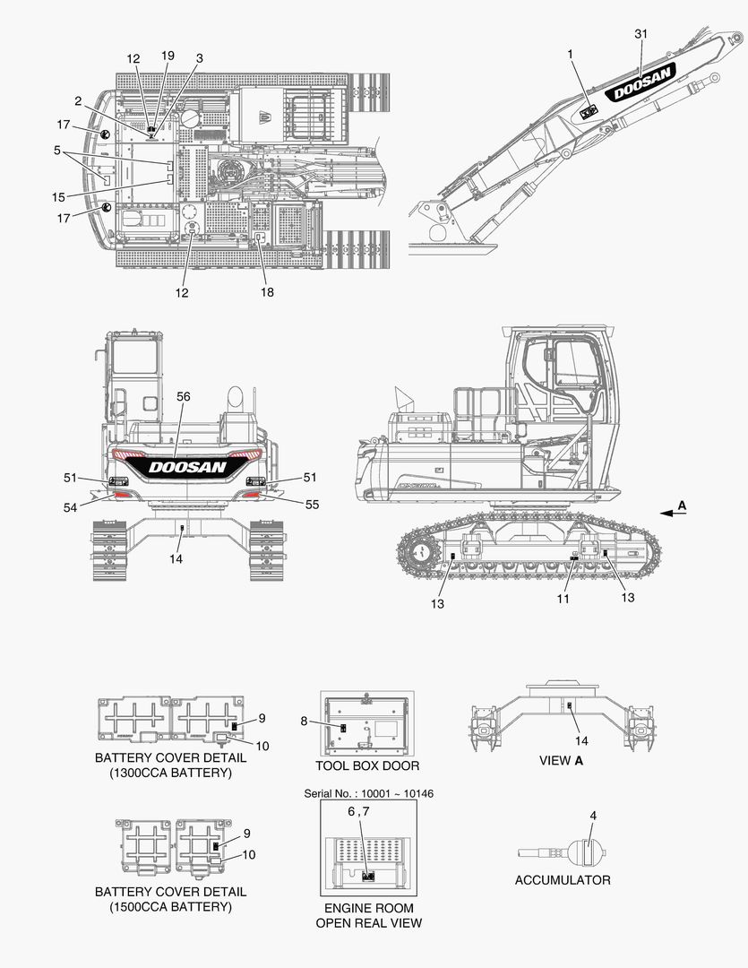 ПРЕДУПРЕЖДАЮЩАЯ ТАБЛИЧКА - ВНЕШНЯЯ ЧАСТЬ