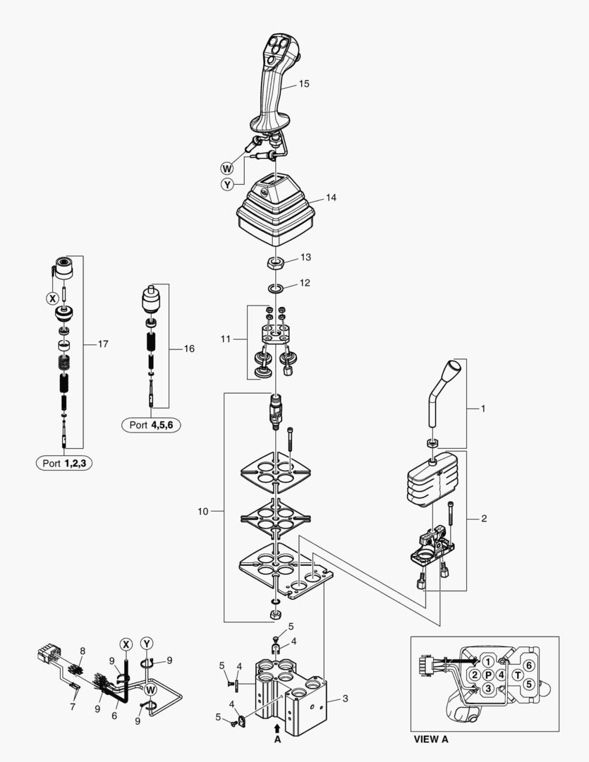 КЛАПАН С ДИСТАНЦИОННЫМ УПРАВЛЕНИЕМ - РЫЧАГ ПЕРЕДАЧИ