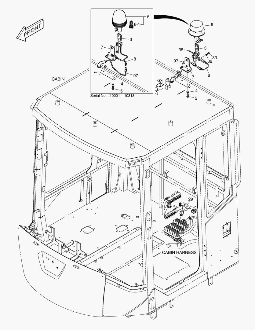 5660 ROTATING BEACON