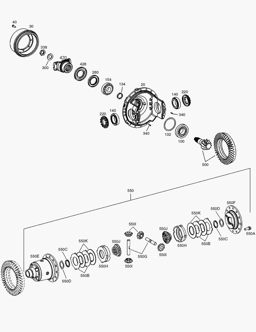 ДИФФЕРЕНЦИАЛ - ЗАДНЯЯ ОСЬ