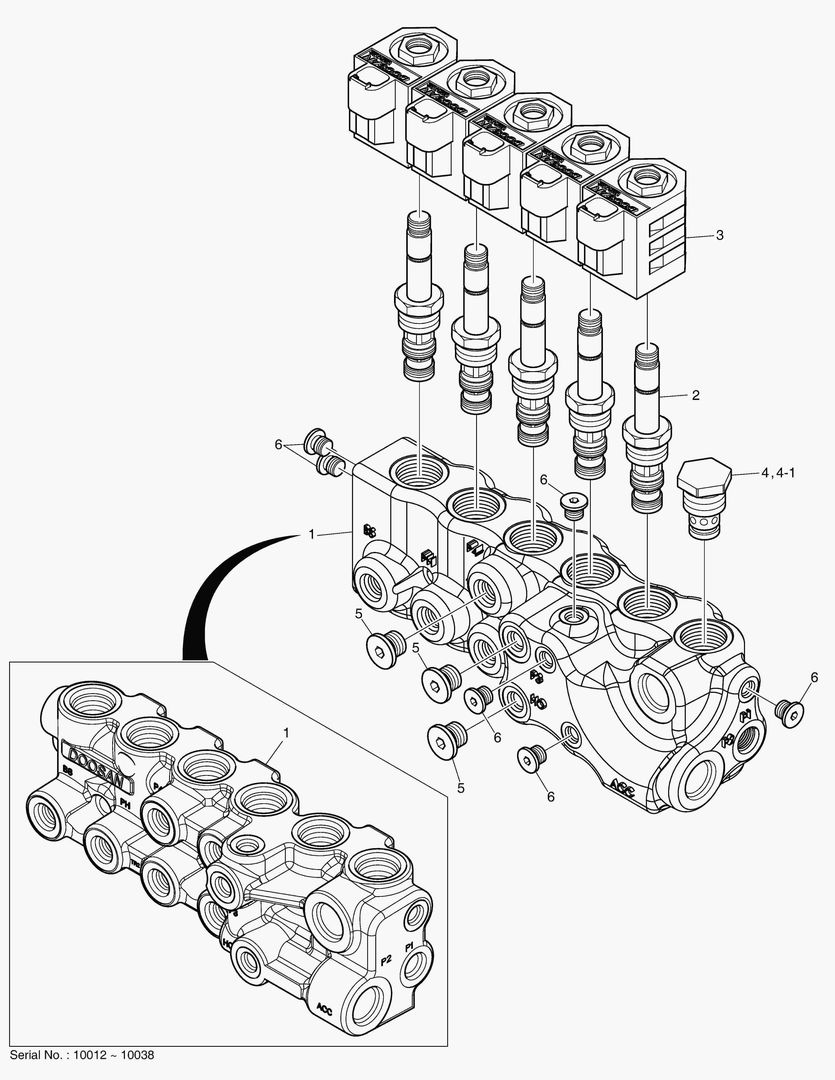4235 SOLENOID VALVE - 5 SOL