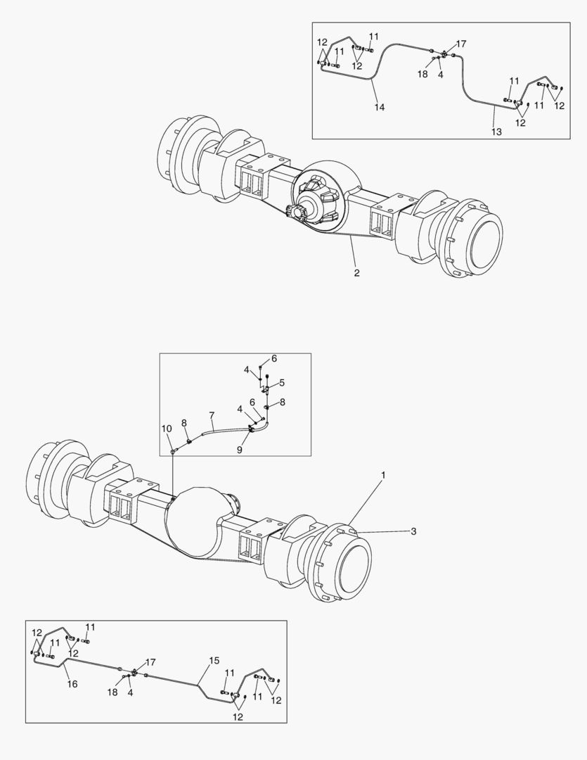 Спецтехника 6120 AXLE & DRIVE ASS`Y(JC) [10391~] - главное фото