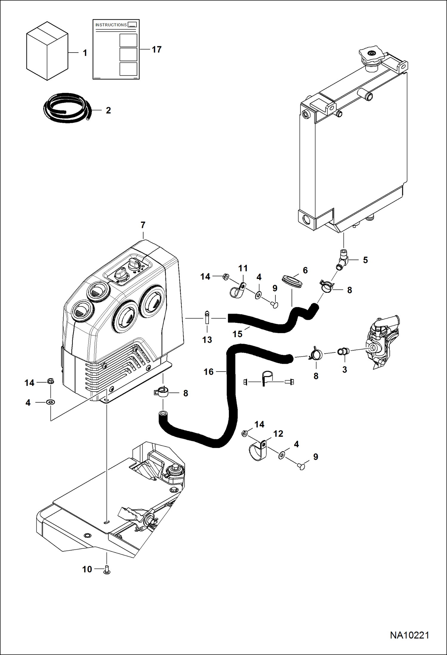 КОМПЛЕКТ ОБОГРЕВАТЕЛЕЙ