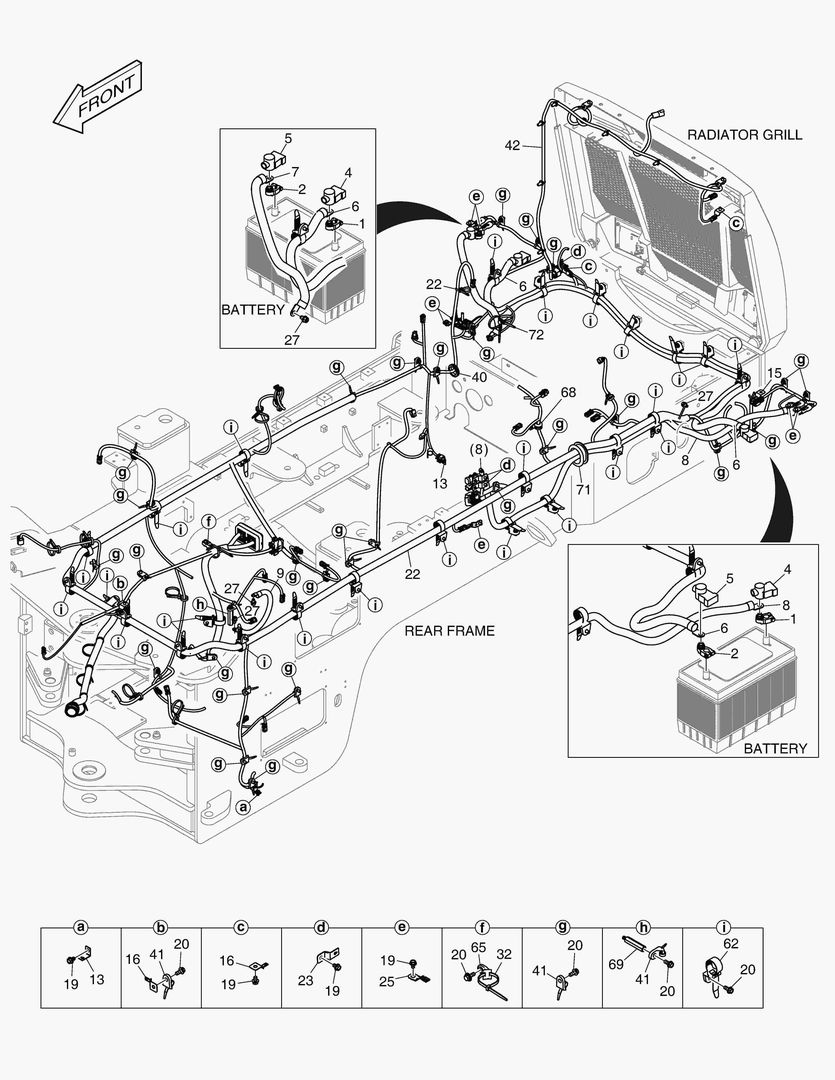 1620 ELECTRIC PARTS - WIRING [10001~10022]