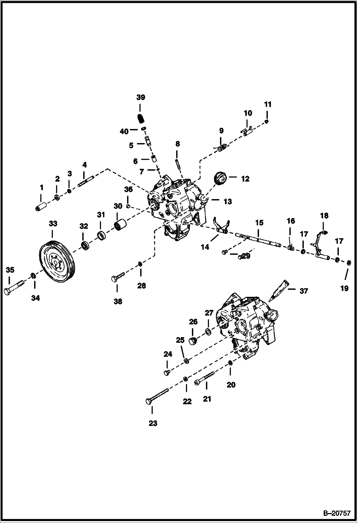 ПЕРЕДНЯЯ КРЫШКА (DEUTZ 511)