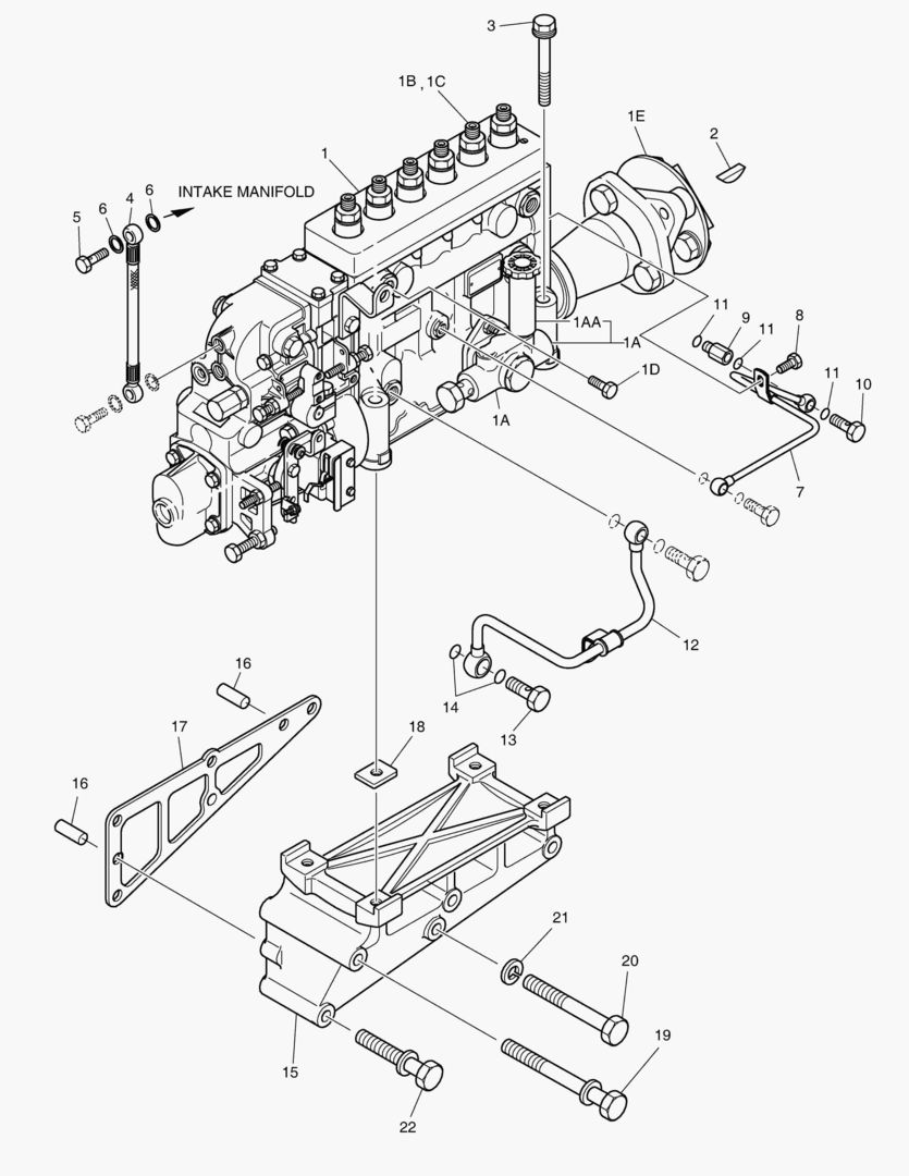 НАСОС ДЛЯ ВПРЫСКА ТОПЛИВА