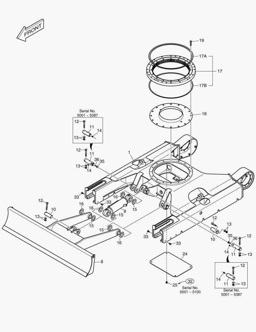 РАМА ГУСЕНИЦЫ