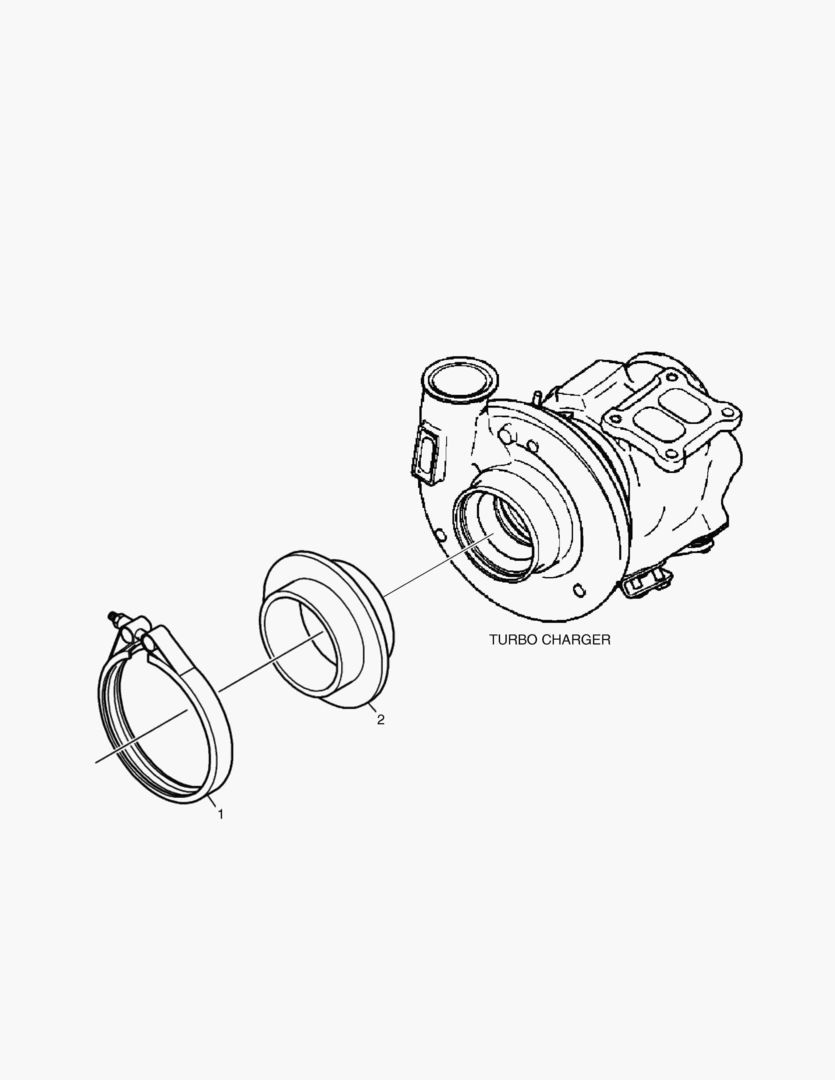 ТРУБА ЗАРЯЖАТЕЛЯ ТУРБО