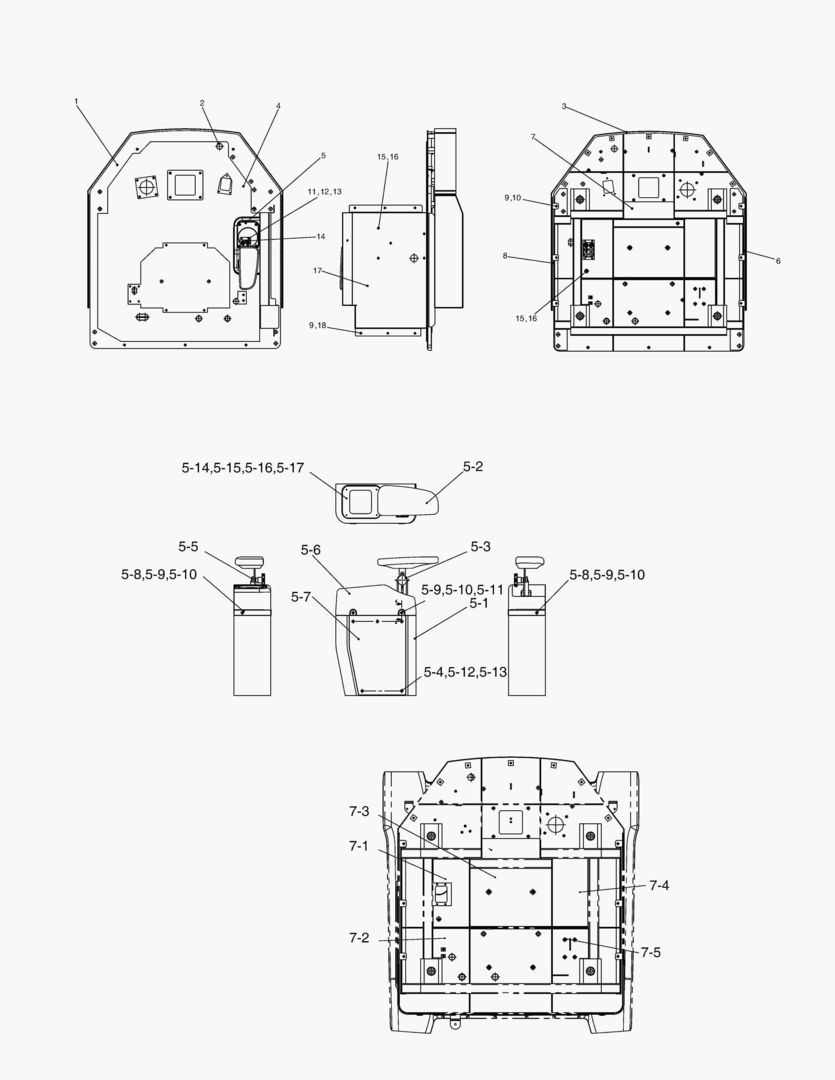 Спецтехника 6330 CABIN STAND-ROPS [10231~] - главное фото