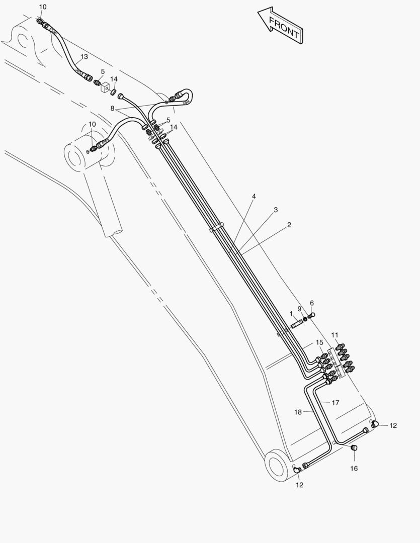 ТРУБОПРОВОД СМАЗОЧНОЙ СИСТЕМЫ
