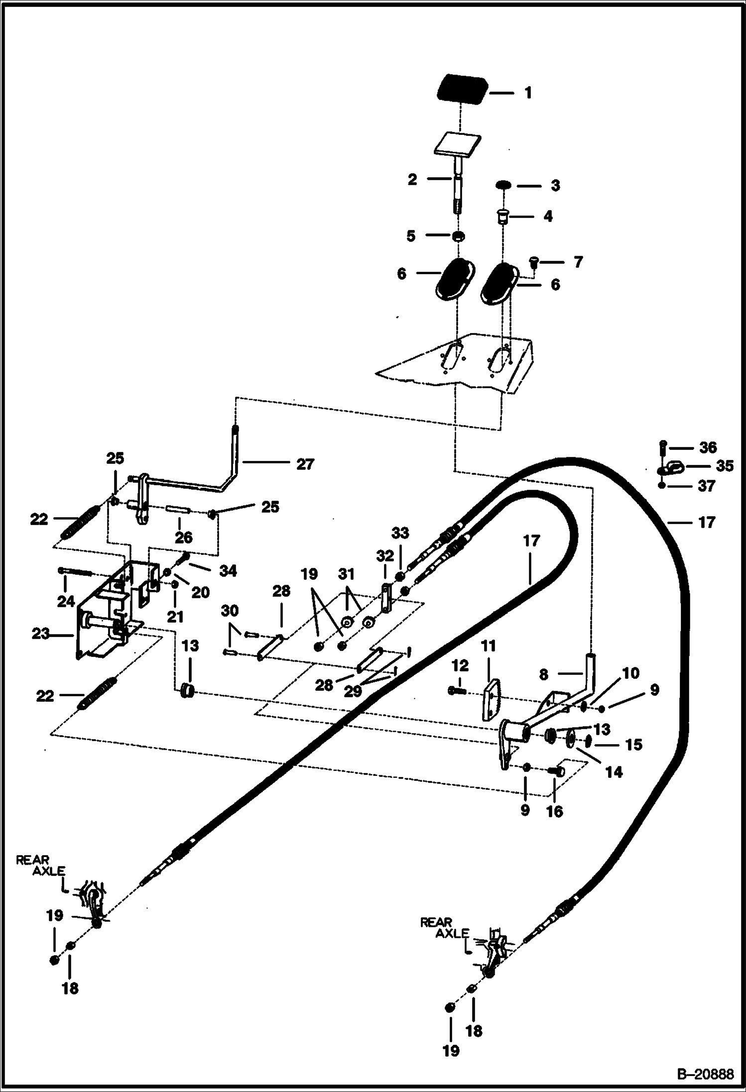 Схема ТОРМОЗНОЙ МЕХАНИЗМ