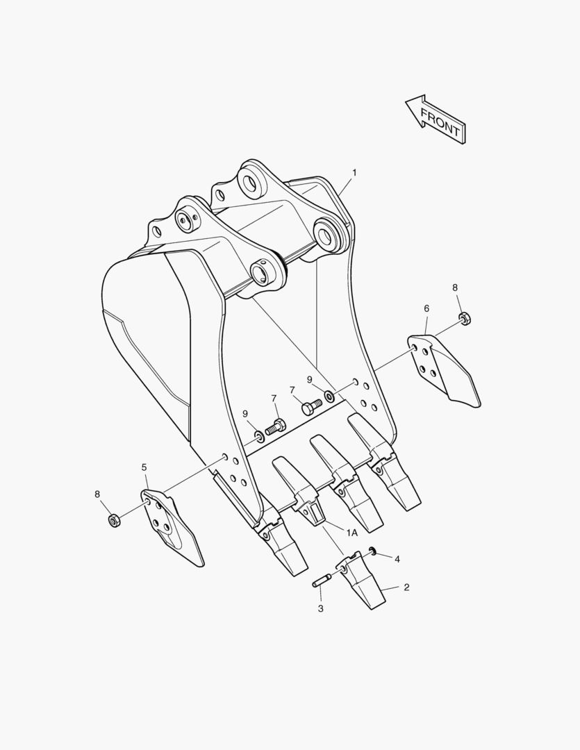 6760 BUCKET ASS`Y - 0.39mВі
