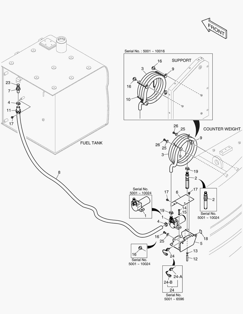 6100 FUEL FILLER PUMP