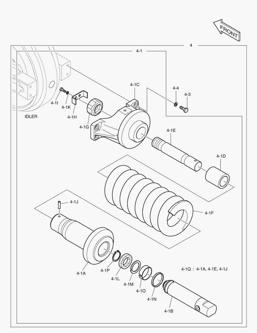 ПРУЖИНЫ ГУСЕНИЦЫ