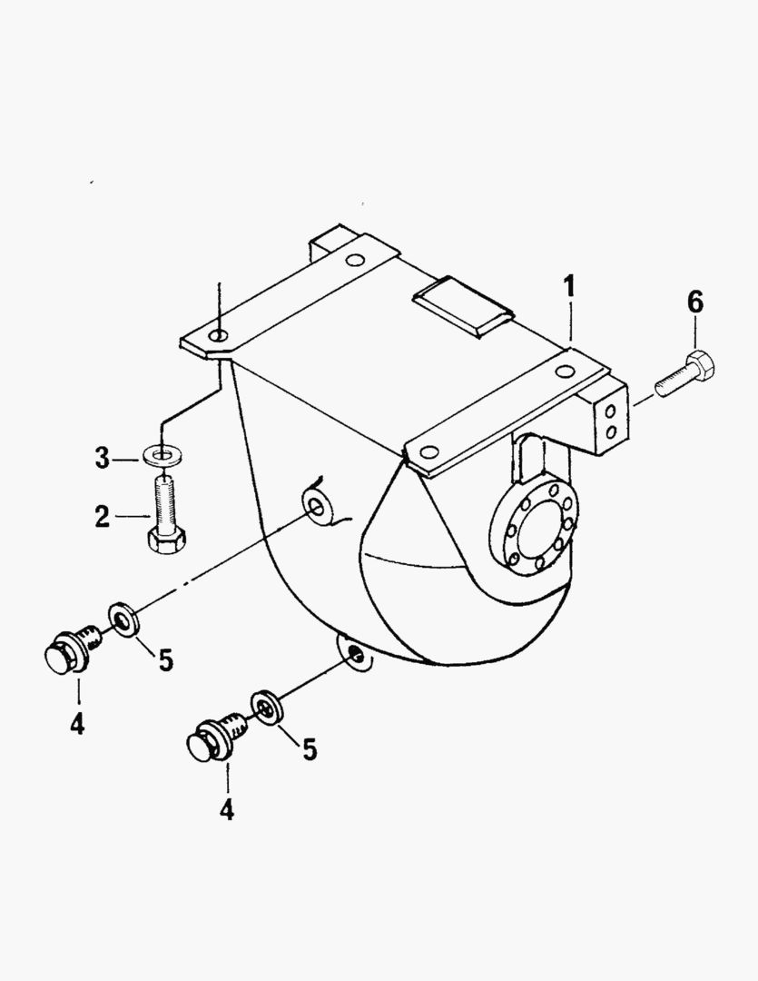 G039-39 DIFFERENTIAL HOUSING; FRONT
